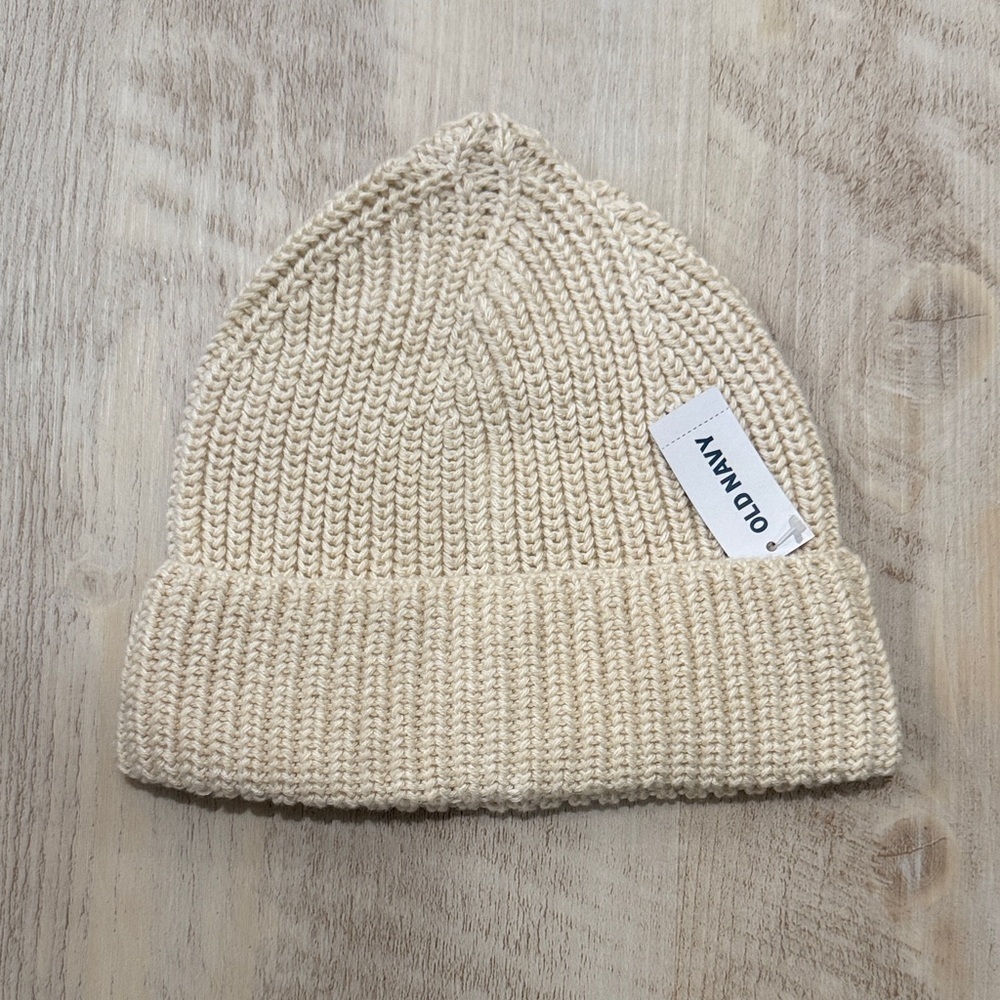 Old Navy Kids' Beige Knit Hat
